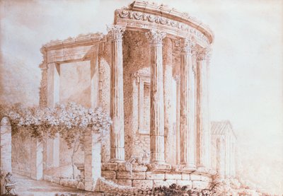 Der Tempel der Sibylle, Tivoli von Franz Keisermann