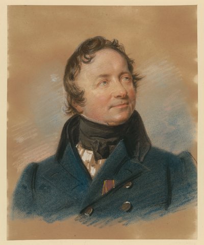 Bildnis des Bildhauers Karl Friedrich Wichmann von Franz Krüger