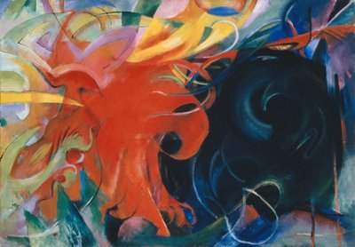 Kampfformen von Franz Marc