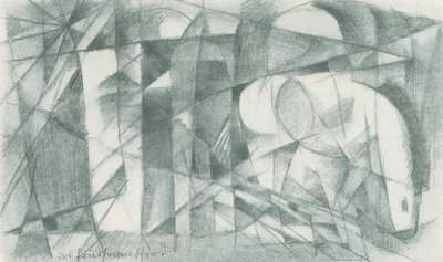 Franz Marc - Skizzenbuch aus dem Felde - Blatt 14 von Franz Marc