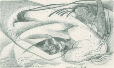 Franz Marc - Skizzenbuch aus dem Felde - Blatt 23 von Franz Marc