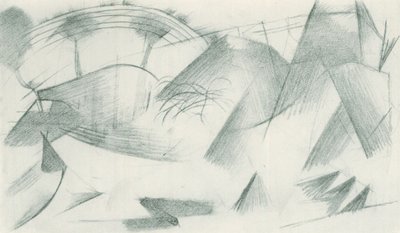 Franz Marc - Skizzenbuch aus dem Felde - Blatt 33 von Franz Marc