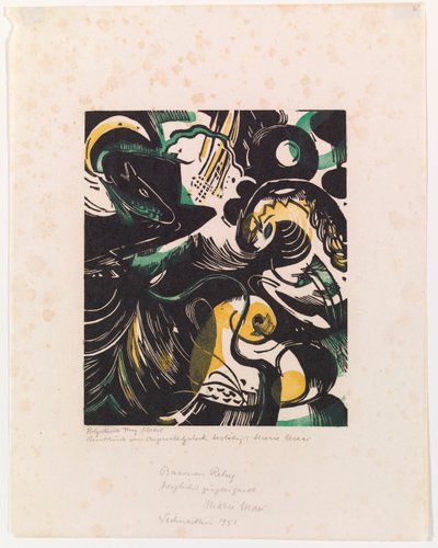 Genesis II von Franz Marc