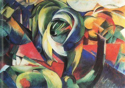 Der Mandrill von Franz Marc
