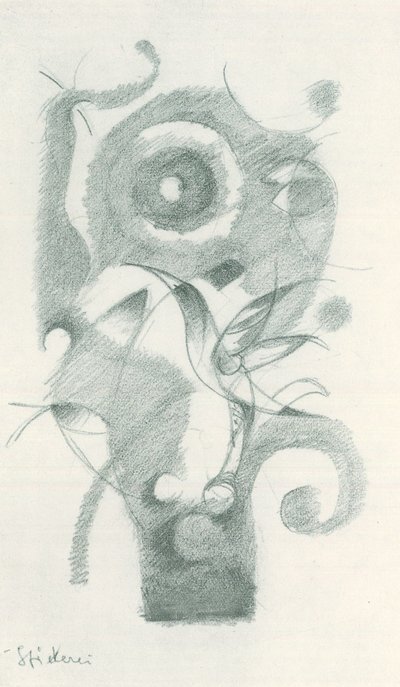 Stickerei von Franz Marc