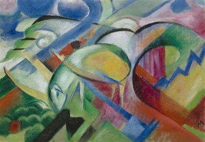 Das Schaf von Franz Marc