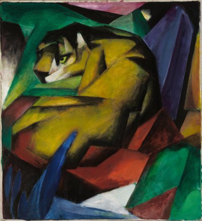 Der Tiger von Franz Marc