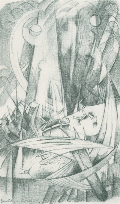 Zauberhafter Moment von Franz Marc
