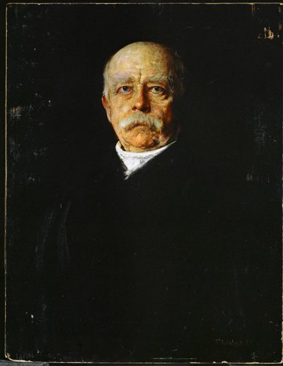 Fürst Otto von Bismarck, preußischer Staatsmann von Franz Seraph von Lenbach
