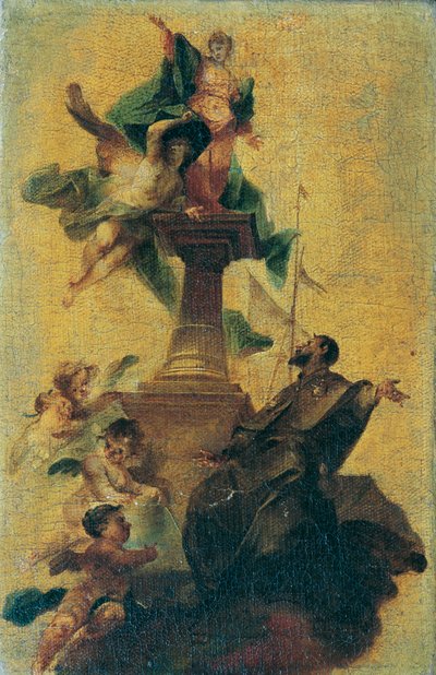 Der heilige Jacobus major und der Glaube von Franz Sigrist d. Ä.