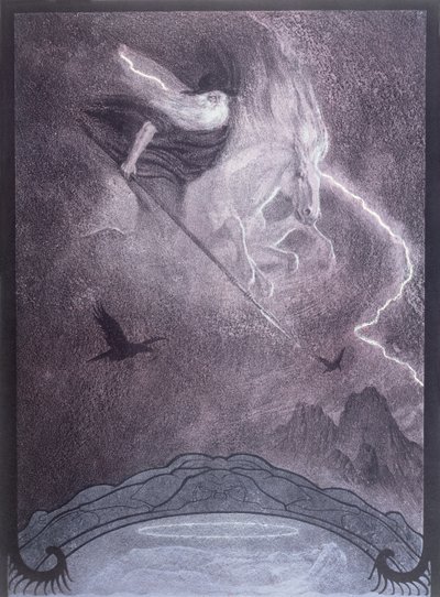 Odin, Illustration zu 
