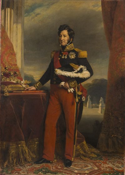 Louis-Philippe I. in der Uniform des Generaloffiziers von Franz Xaver Winterhalter