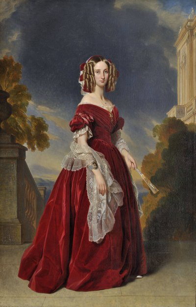 Louise von Orléans, Königin der Belgier (1812-1850) von Franz Xaver Winterhalter