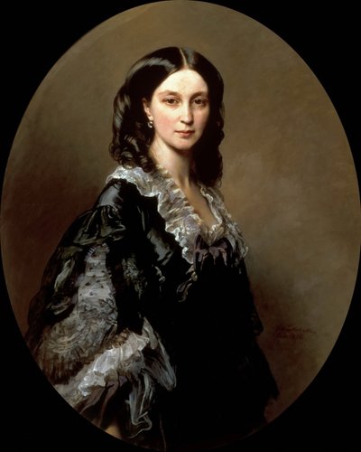 Porträt der Herzogin Elizaveta Alexandrovna Baryatinskaya, geborene Prinzessin Chernysheva 1826-1902, 1858 von Franz Xaver Winterhalter