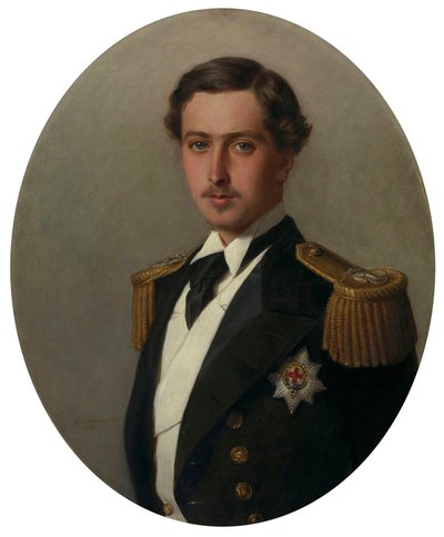 Prinz Alfred (1844-1900), später Herzog von Edinburgh von Franz Xaver Winterhalter