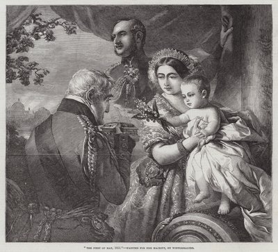 Der Erste Mai, 1851, gemalt für Ihre Majestät von Franz Xaver Winterhalter