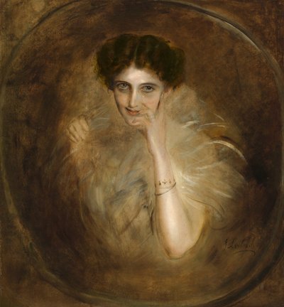 Lady Mary Victoria Leiter Curzon von Franz von Lenbach