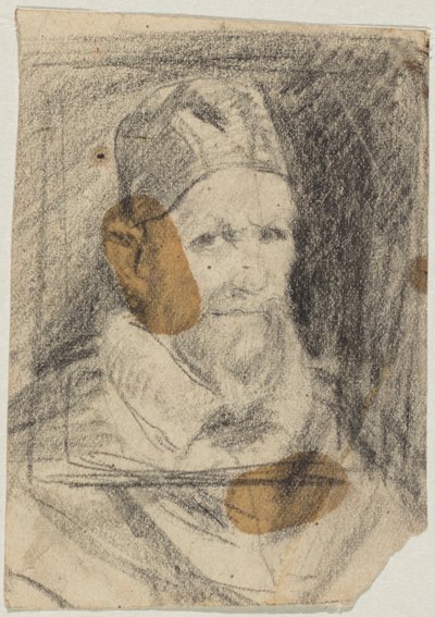 Papst Innozenz X. nach Velázquez von Franz von Lenbach