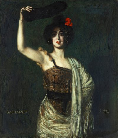 Die Tänzerin Saharet von Franz von Stuck