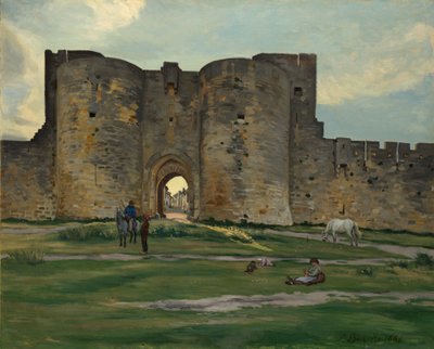 Porte de la Reine in Aigues-Mortes von Frédéric Bazille