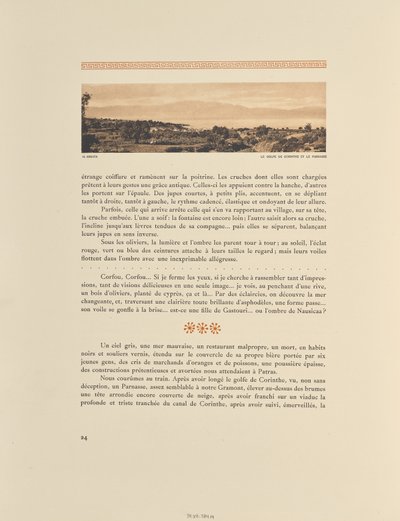 Akrata. Der Golf von Korinth und der Parnass von Frédéric Boissonnas
