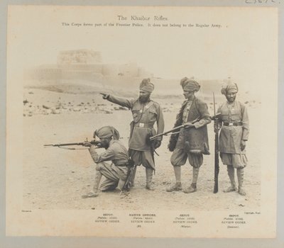 Die Khyber-Gewehre, um 1900 von Fred Bremner
