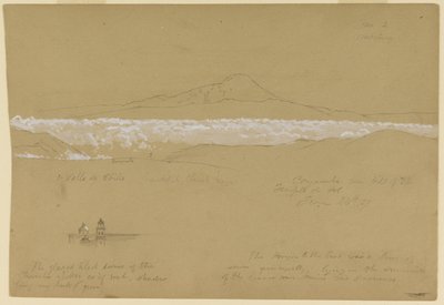 Cayambé, Morgen, vom Tempel der Sonne, Quito von Frederic Edwin Church