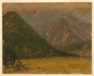 Alpenlandschaft, Bayern oder Schweiz, 1868 von Frederic Edwin Church