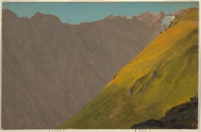 Alpenlandschaft, Bayern oder Schweiz, 1868 von Frederic Edwin Church