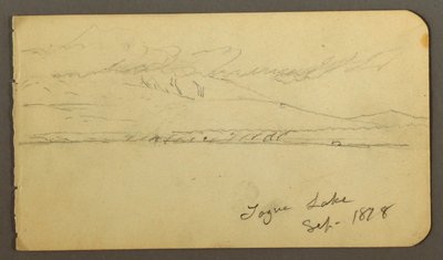 Wolkenverhangener Mt. Katahdin, 1878 von Frederic Edwin Church