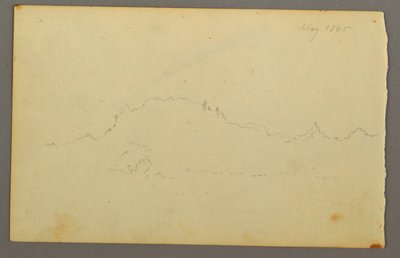 Waldrand, 1844 von Frederic Edwin Church