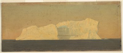 Schwimmender Eisberg, Labrador, Juni oder Juli 1859 von Frederic Edwin Church
