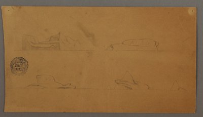 Schwebende Eisberge, möglicherweise 1859 von Frederic Edwin Church