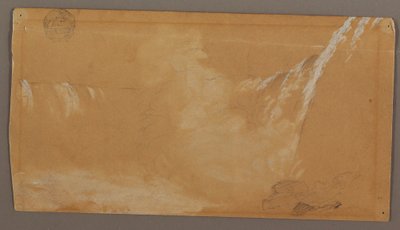Größter Teil der Horseshoe Falls, von der kanadischen Seite des Niagara-Flusses gesehen von Frederic Edwin Church