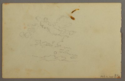 Hügelkette, möglicherweise 1844 von Frederic Edwin Church