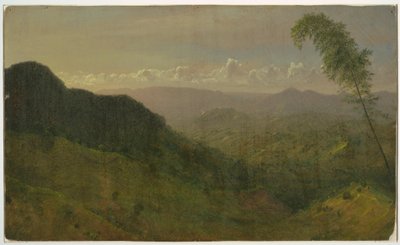 Hügelige Landschaft von Frederic Edwin Church