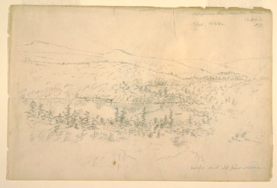 Seen nahe dem Berghaus, September 1844 von Frederic Edwin Church