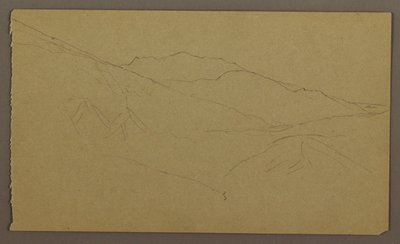 Zeichnung, Landschaft, Mai–August 1865 von Frederic Edwin Church