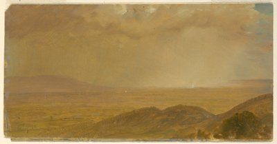 Zeichnung, Landschaft, Mai 1865 von Frederic Edwin Church