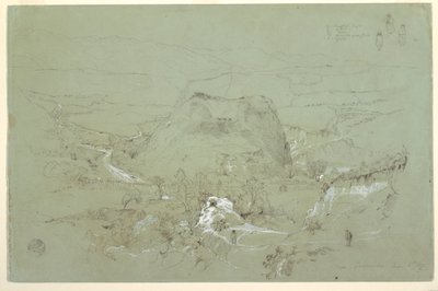 Landschaft nahe Guaranda, Ecuador, 5. Juni 1857 von Frederic Edwin Church