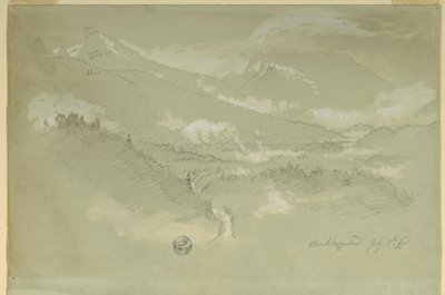 Landschaften, Umgebung von Berchtesgaden, 1868 von Frederic Edwin Church