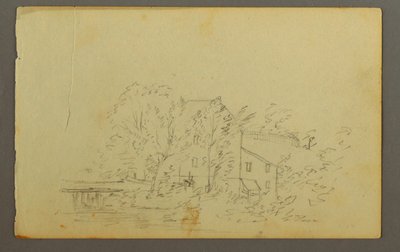 Mühle umgeben von Bäumen von Frederic Edwin Church