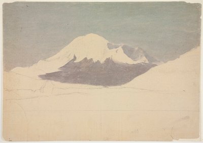 Berg Chimborazo, Ecuador von Frederic Edwin Church