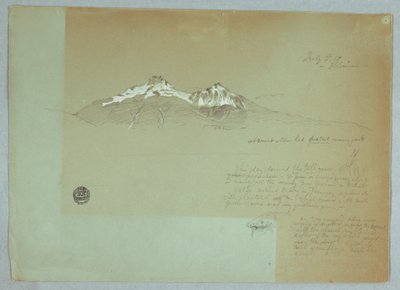 Berg Iliniza, Ecuador von Frederic Edwin Church