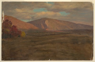 Zeichnung, Mt. Katahdin von Südwesten (?), 1870–80 von Frederic Edwin Church