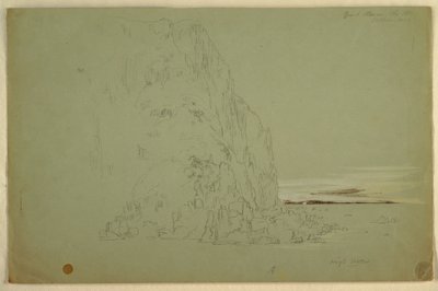 Zeichnung, Südlicher Kopf, 1851 von Frederic Edwin Church