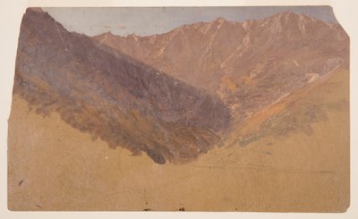 Studie des Großen Beckens, Mt. Katahdin, 1860–70 von Frederic Edwin Church