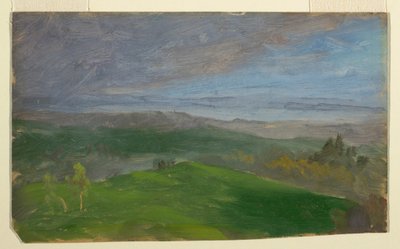 Sommeransicht, Hudson Valley, New York, 1870–80 von Frederic Edwin Church