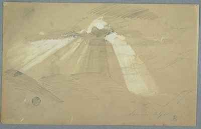 Sonne scheint durch Wolken, Jamaika von Frederic Edwin Church
