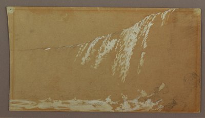 Die Kanadischen Fälle und Goat Island am Niagara River, möglicherweise 1858 von Frederic Edwin Church